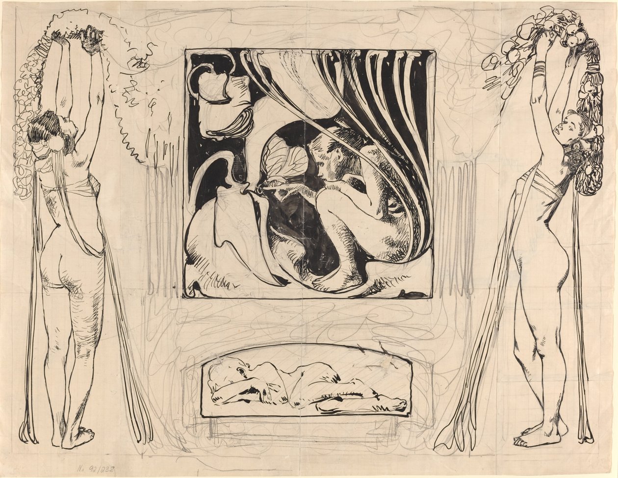 Allegorie des Sommers von Koloman Moser