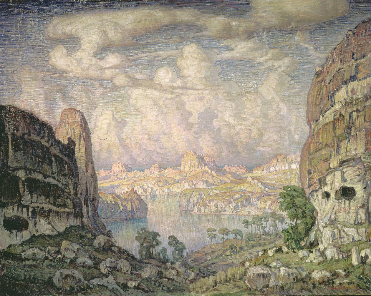 Südliches Land, 1908 von Konstantin Fedorovich Bogaevsky