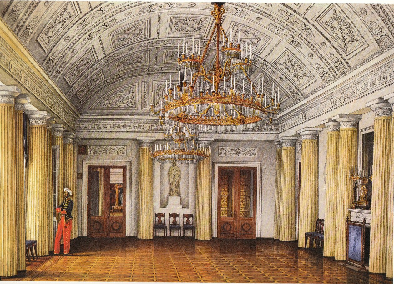 Innenräume des Winterpalastes. Großer (Arabischer) Speisesaal von Konstantin Andreyevich Ukhtomsky