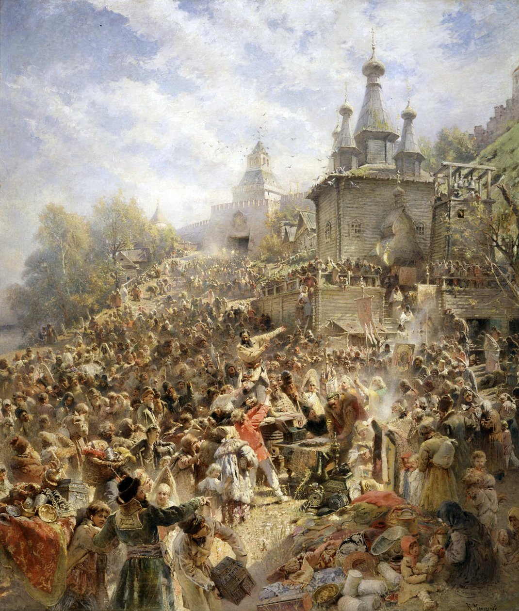 Appell von Minin von Konstantin Makovsky