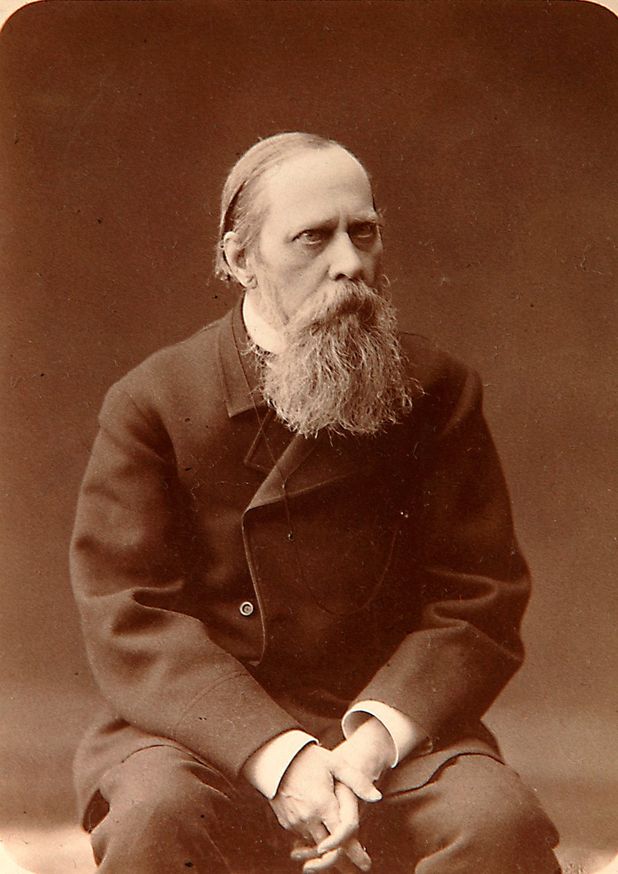 Mikhail Saltykov-Shchedrin, russischer Autor, 1880er Jahre von Konstantin Schapiro