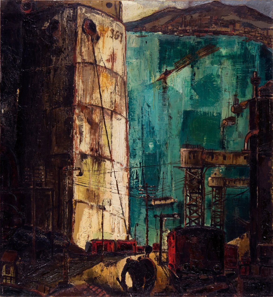 Der Hafen (Das Dock) von Karlis Padegs