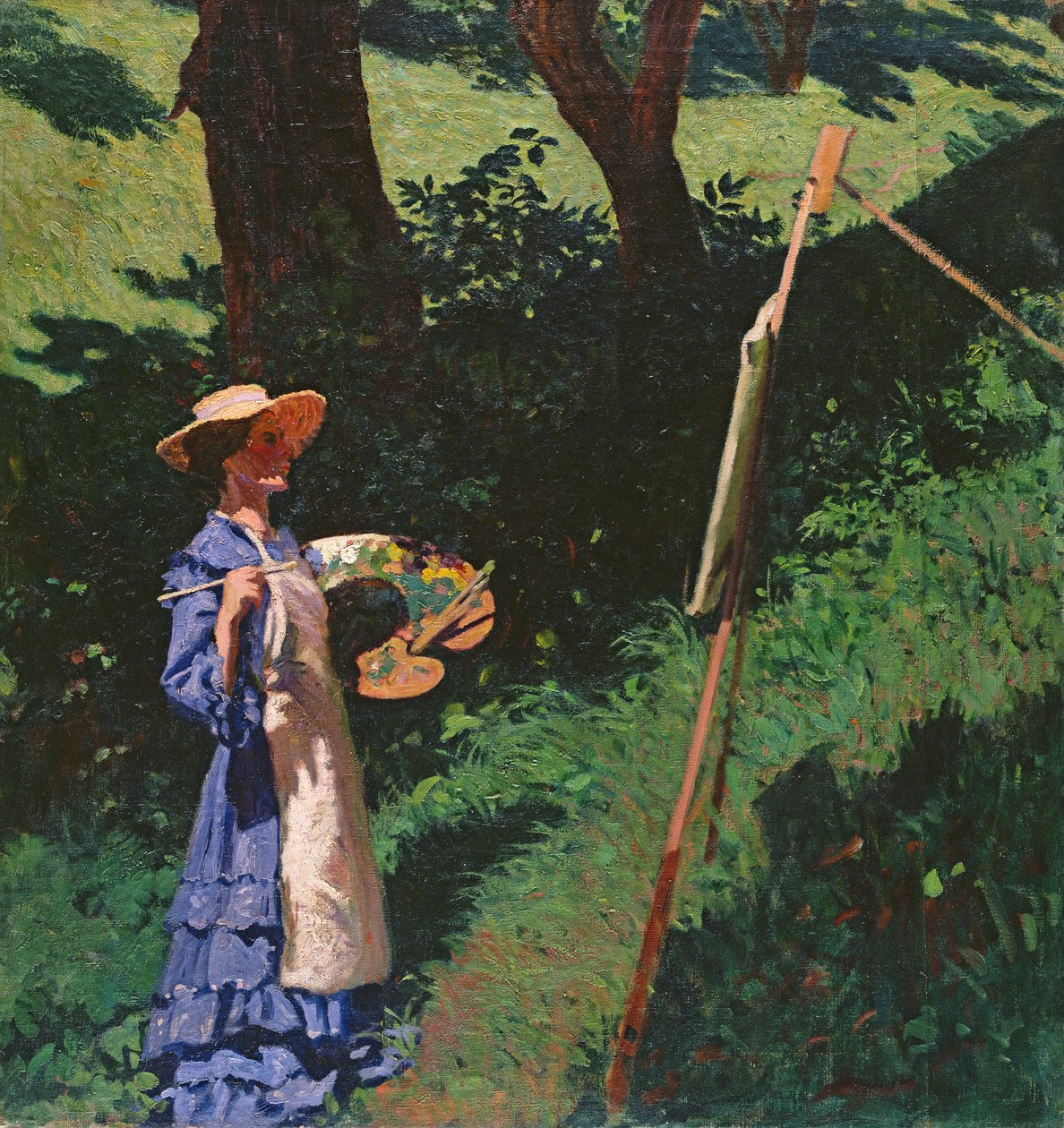 Der Künstler von Károly Ferenczy