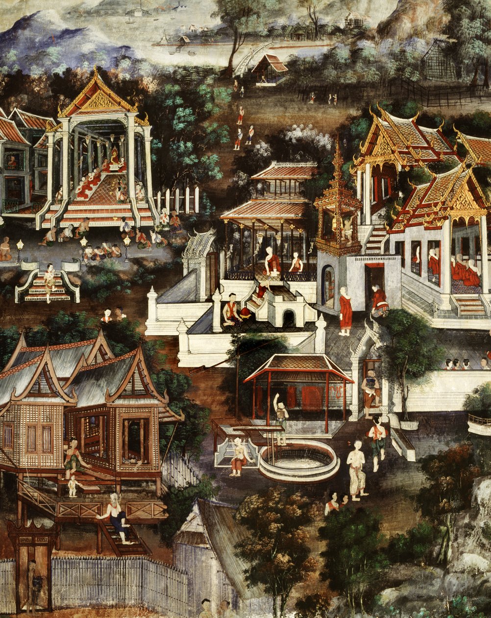 Klosterleben von Krua Inkhong