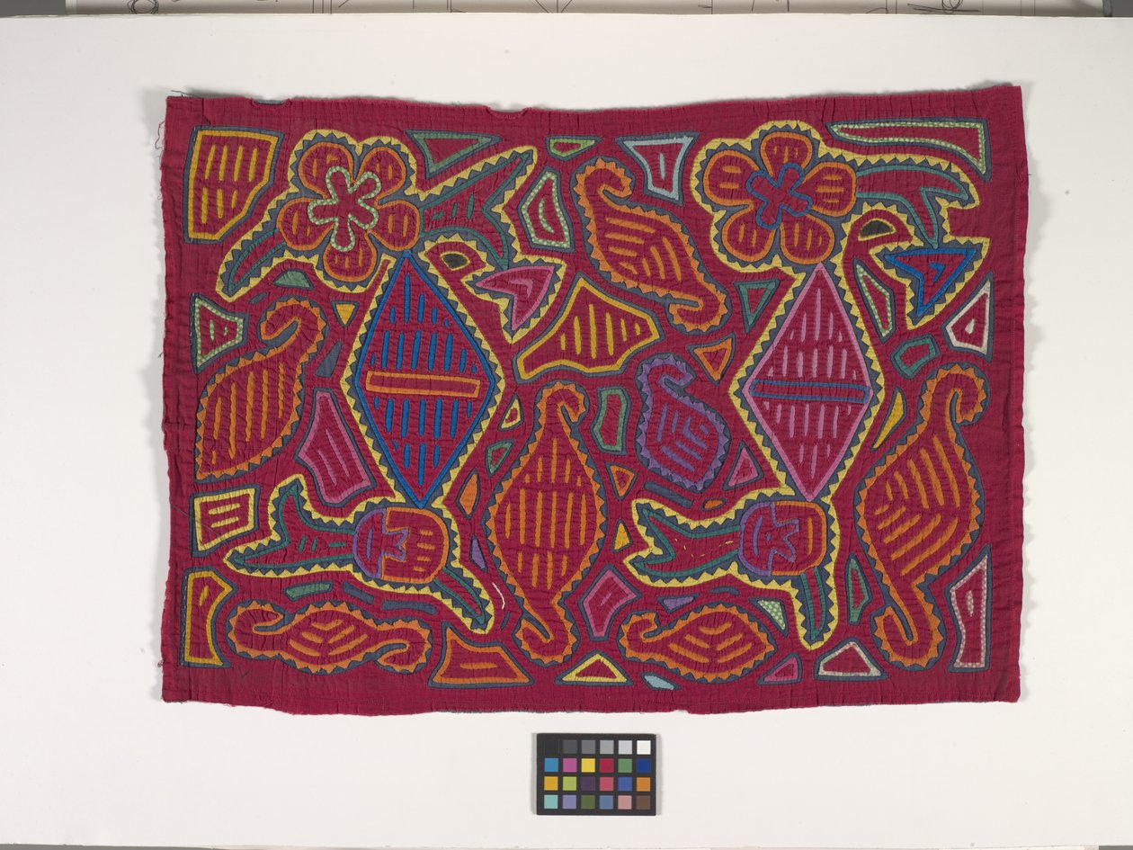 Hemdtafel (Mola) von Kuna Indian Culture