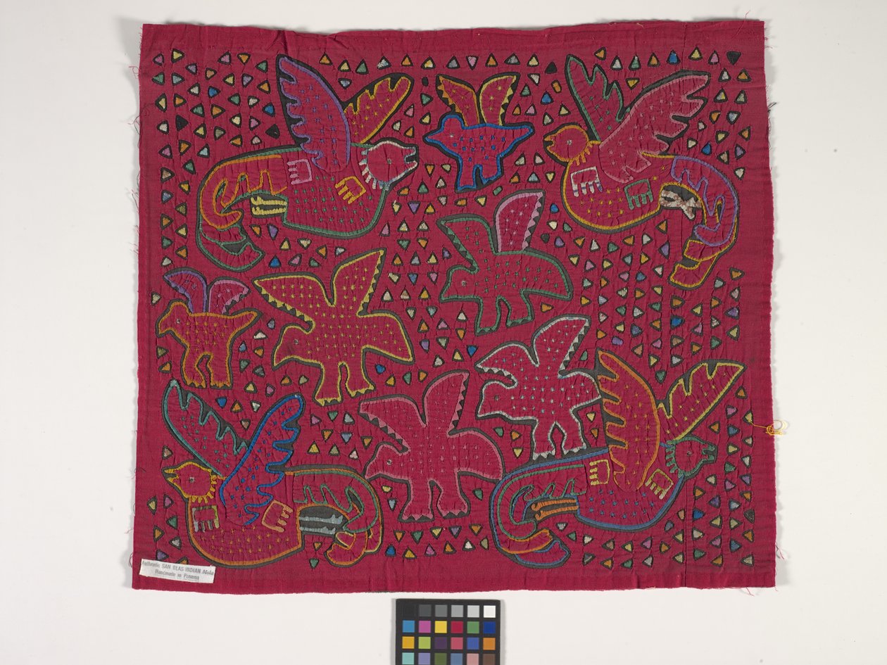 Hemdtafel (Mola) von Kuna Indian Culture