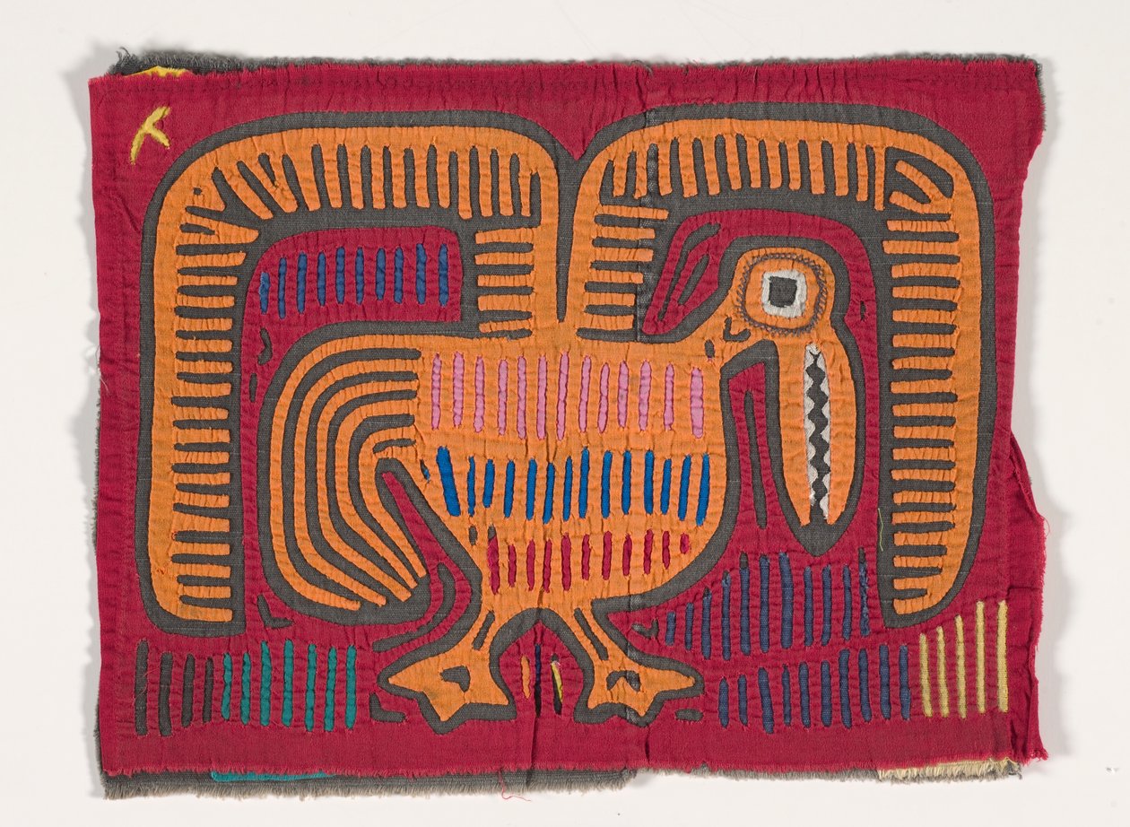 Hemdtafel (Mola) von Kuna Indian Culture