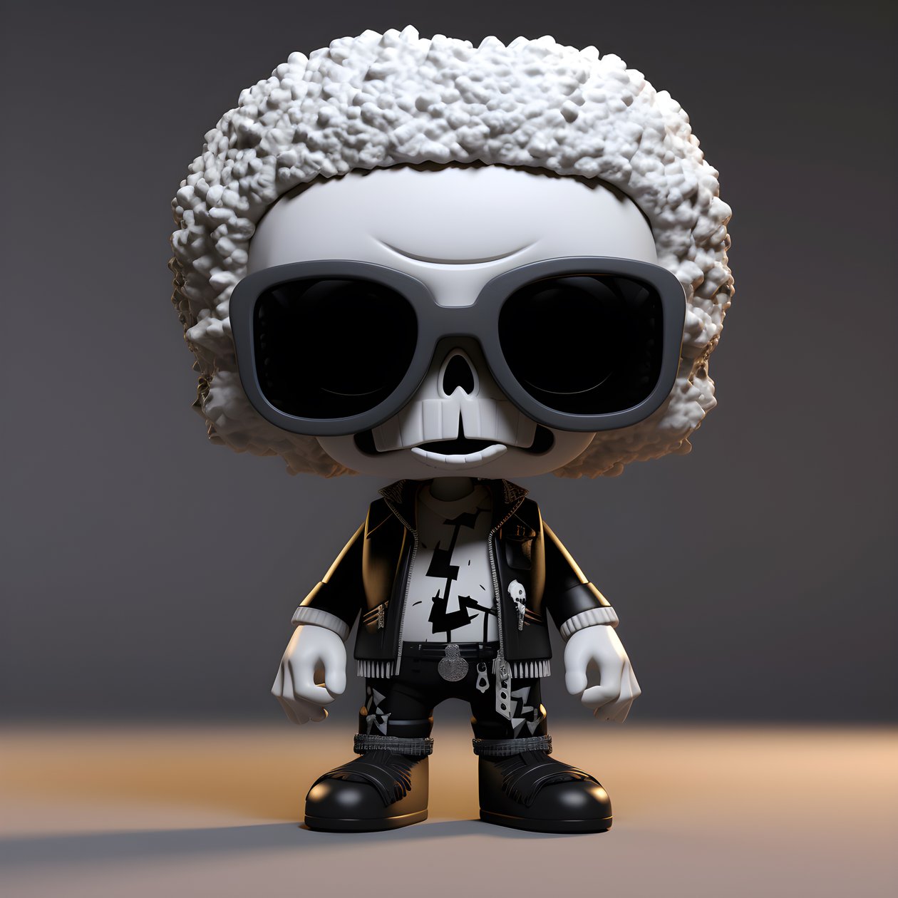 Chibi winziges Skelett von Kurt Heppke