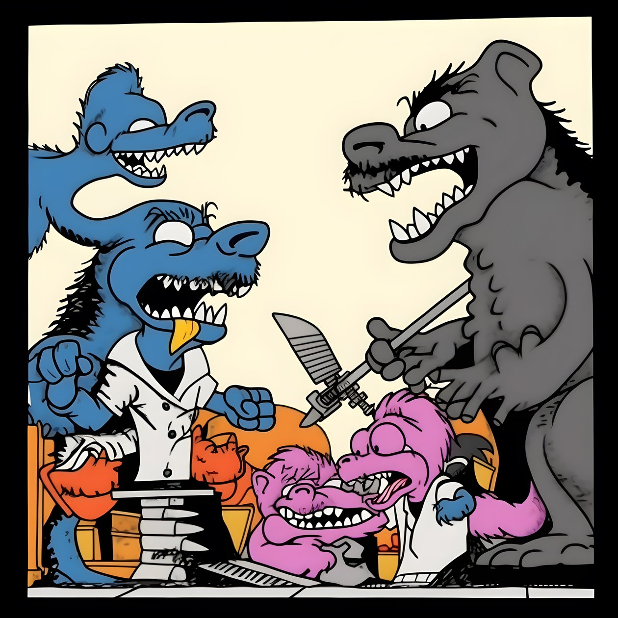 Comic von Kurt Heppke