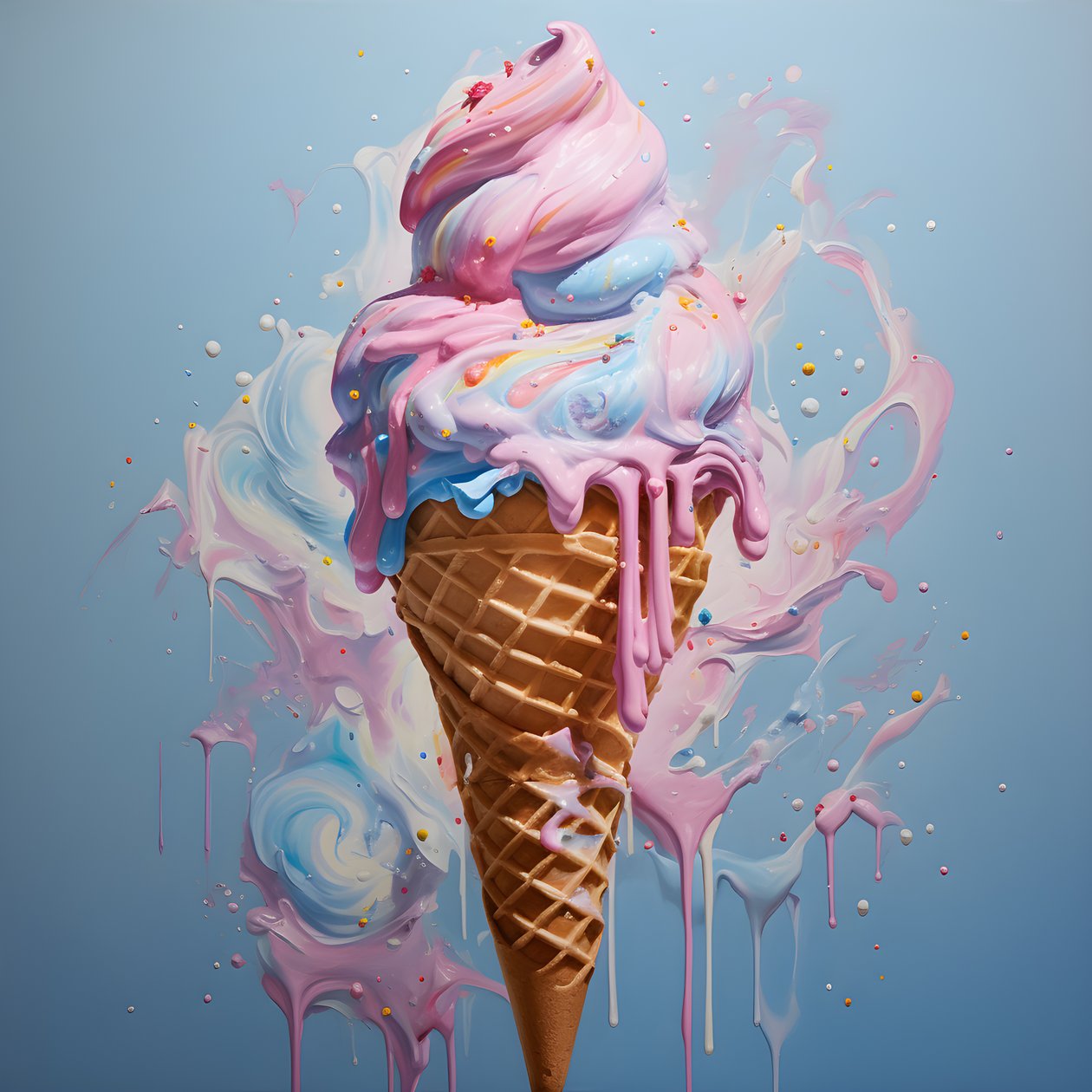 Eiscreme 2 von Kurt Heppke