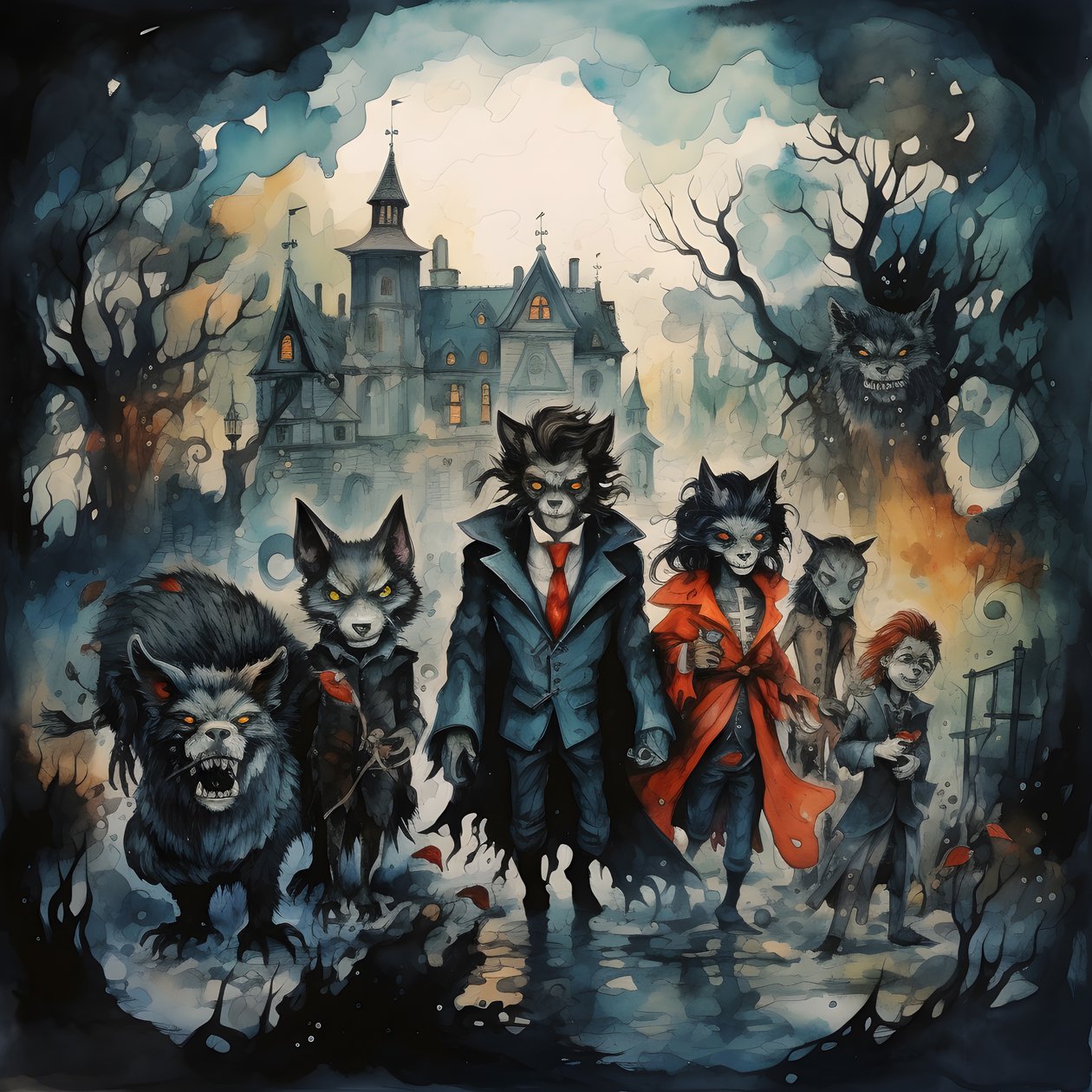 Halloween mit Vampiren und Werwölfen 3 von Kurt Heppke