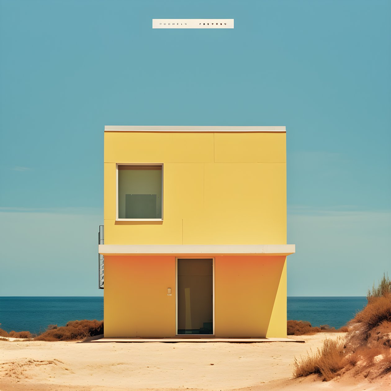 Minimalistisches Abenteuerplakat 1 von Kurt Heppke