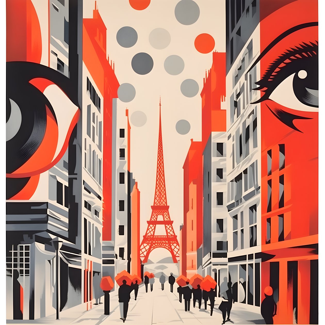 Werbeplakat, Paris, Frankreich 4 von Kurt Heppke
