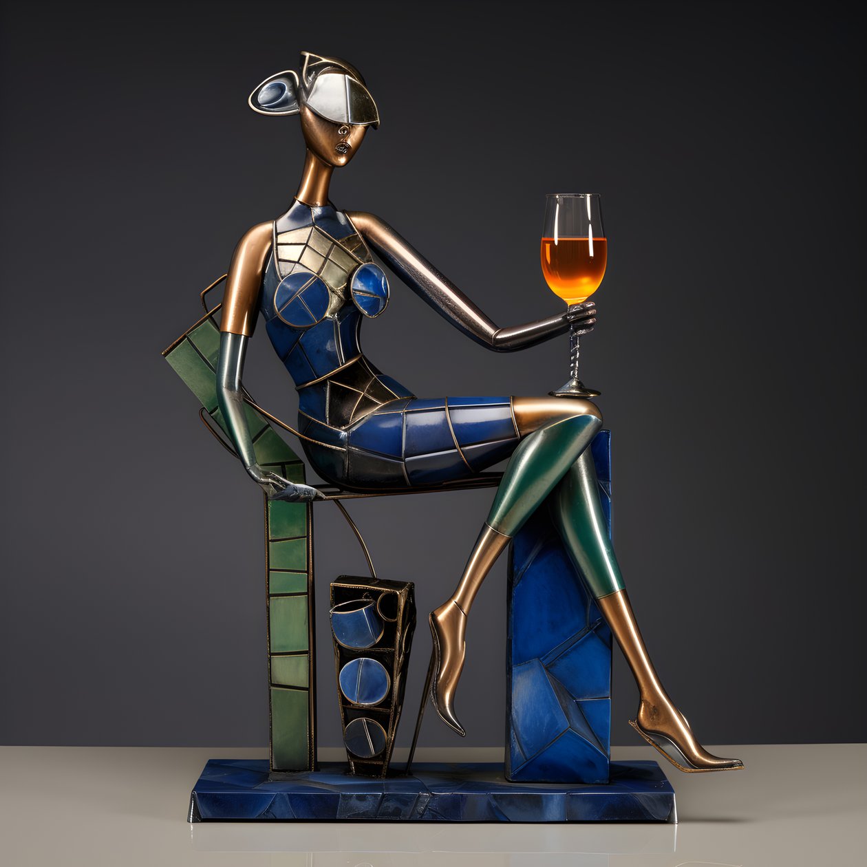 skurrile Skulptur 2 von Kurt Heppke