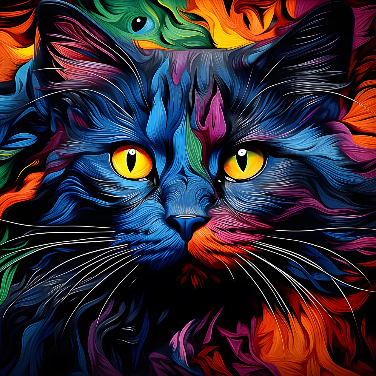 Die Katze 3 von Kurt Heppke