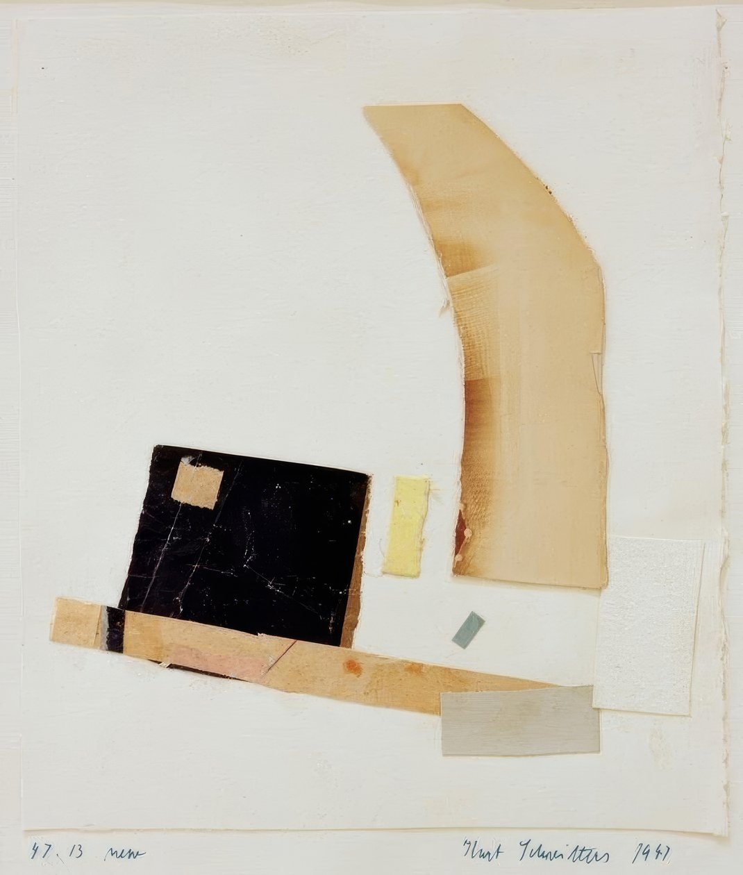 47. 13 neu von Kurt Schwitters