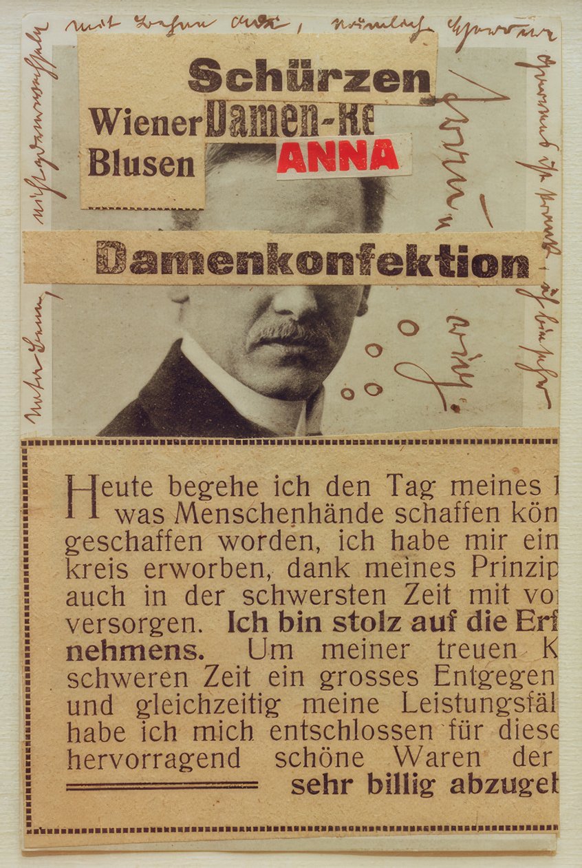 An Walter Dexel von Kurt Schwitters
