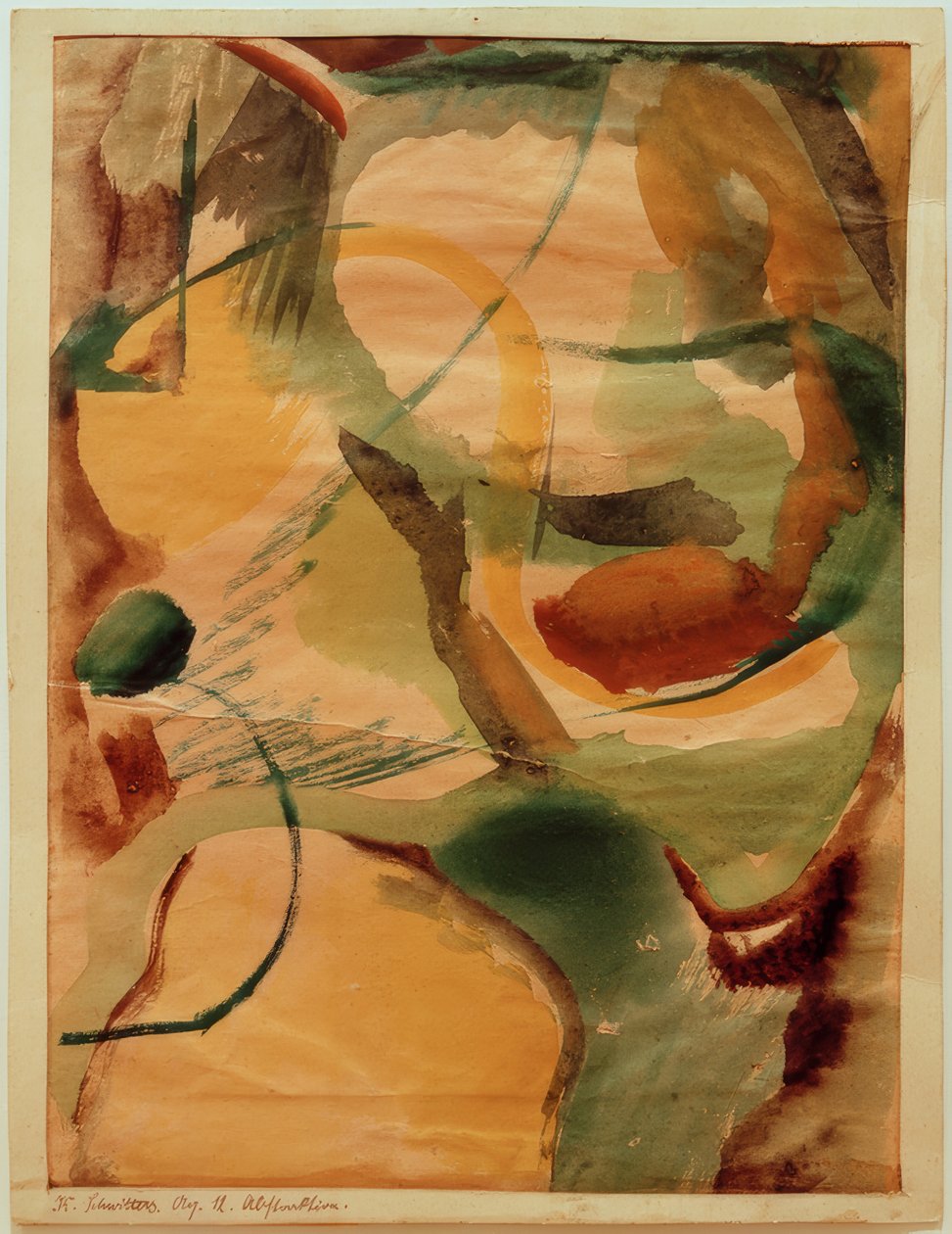 Abstraktion von Kurt Schwitters