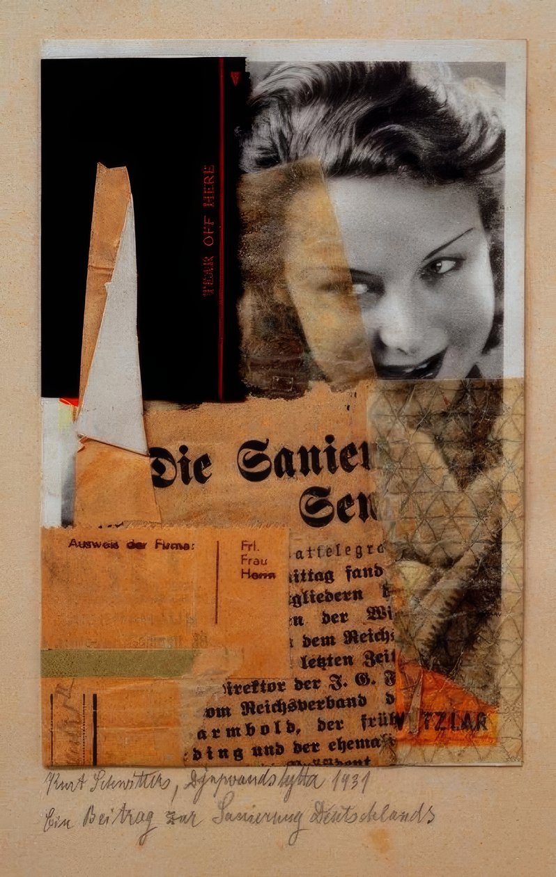 Ein Beitrag zur Sanierung Deutschlands von Kurt Schwitters