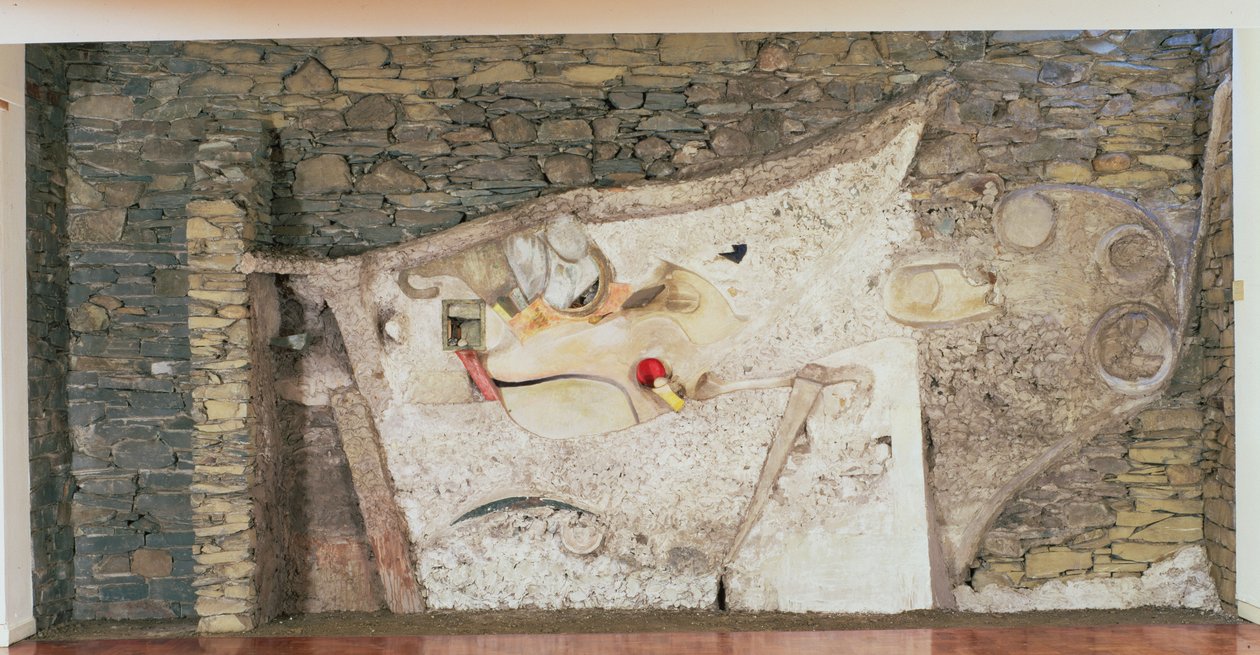 "Merzbarn" Wandrelief von Kurt Schwitters