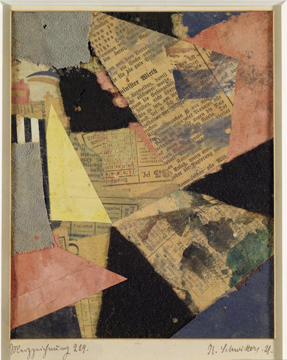 Merzzeichnung 229, 1921 von Kurt Schwitters