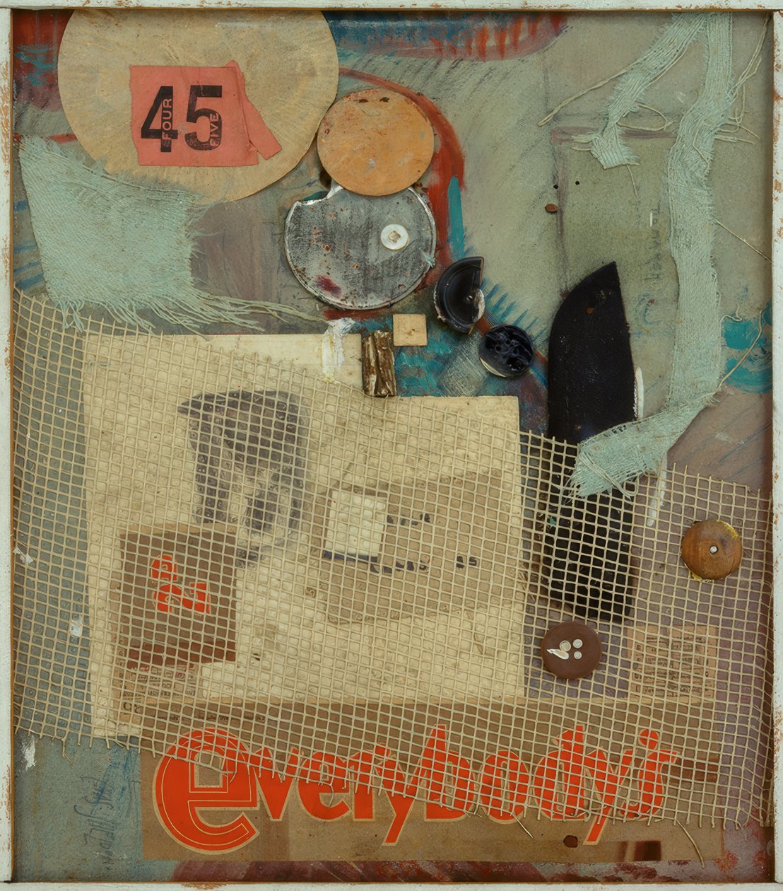 Ohne Titel (Everybodys) von Kurt Schwitters