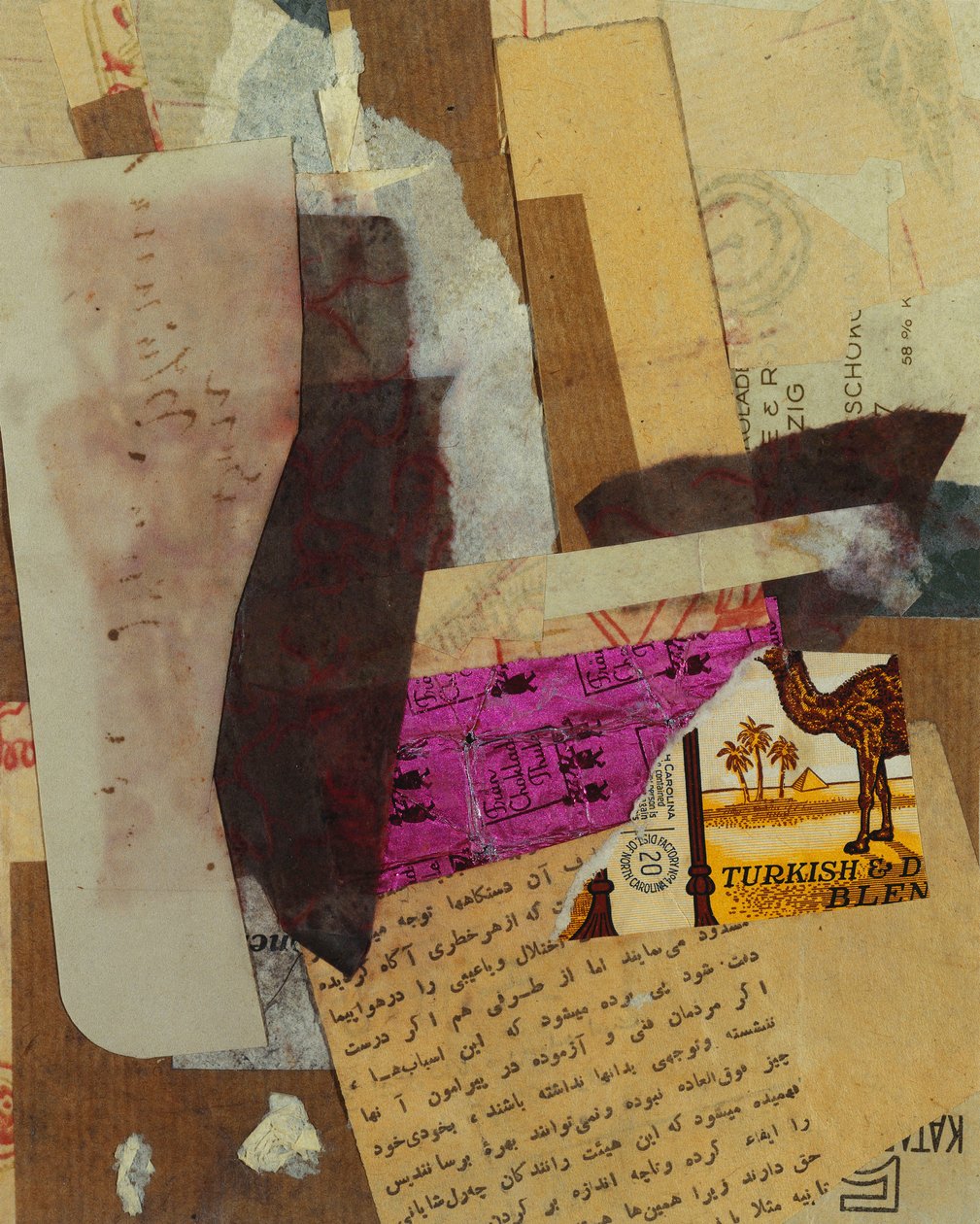 Türkisch und D Blend, 1936 von Kurt Schwitters