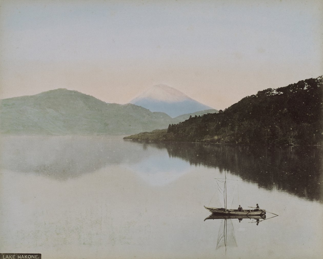 Fuji-Yama von Nahe Numadzu, ca. 1890 von Kusakabe Kimbei