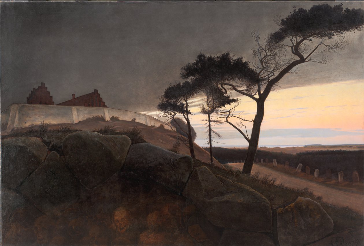 Nach Sonnenuntergang von Laurits Andersen Ring