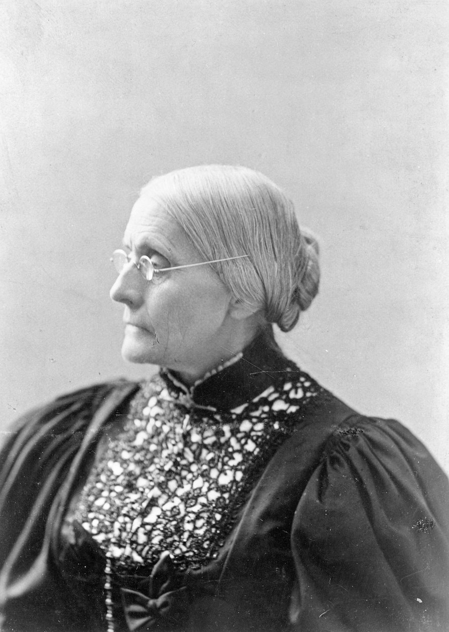 Susan Brownell Anthony, ca. 1890-1906 von L. Condon