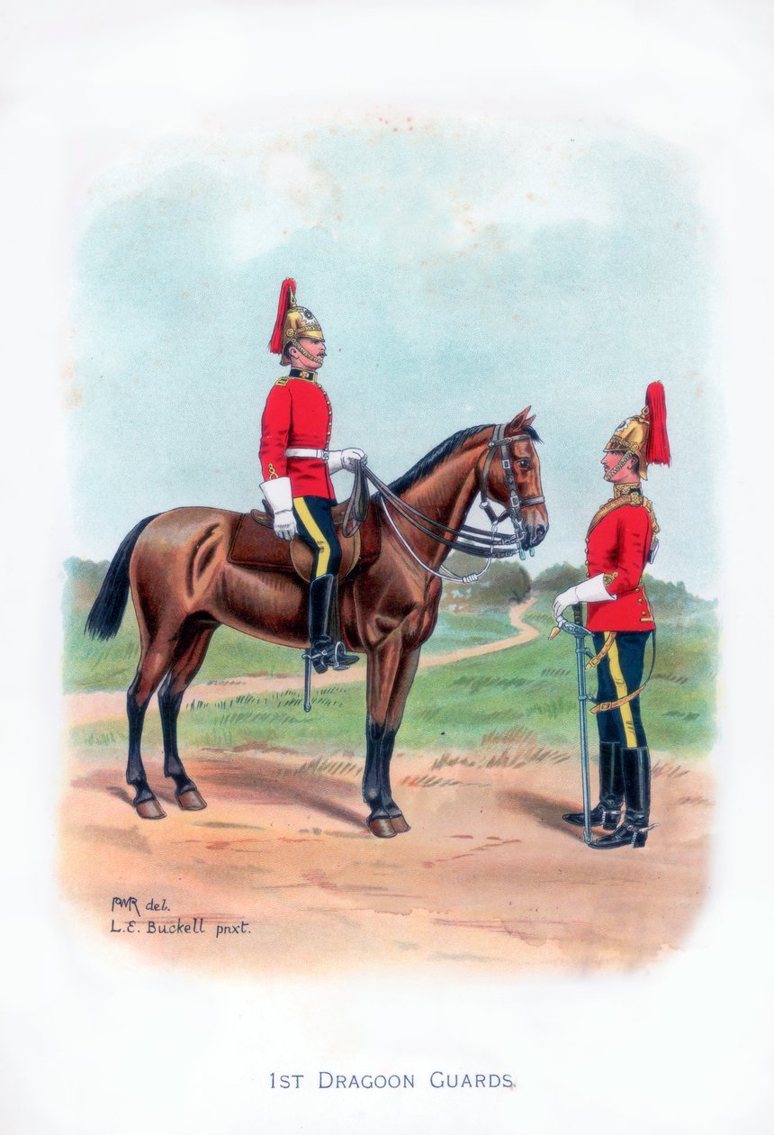 1. Dragonerwache, 1915 von L. E. Buckell