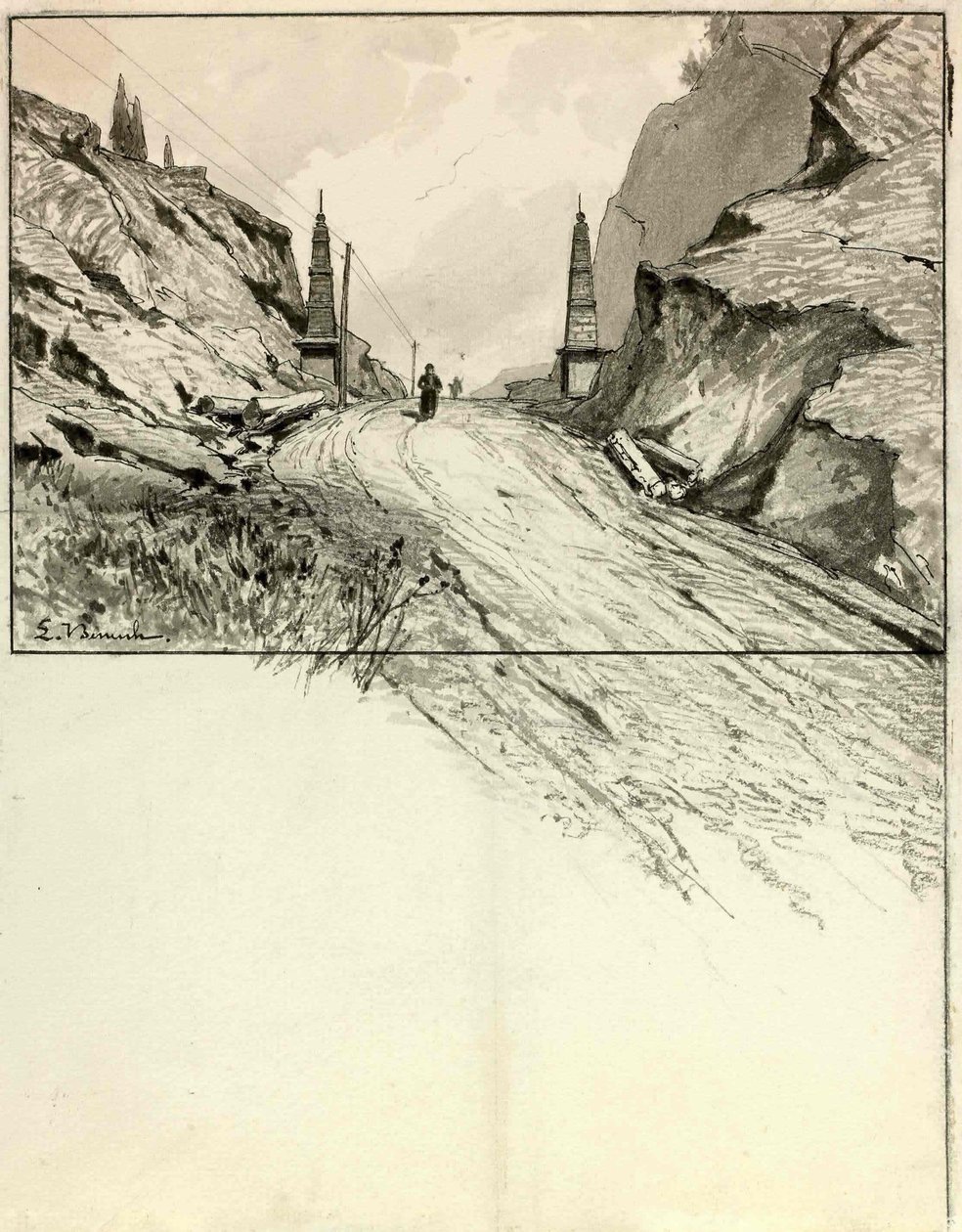 Ljubeljski Pass von Ladislav Benesch