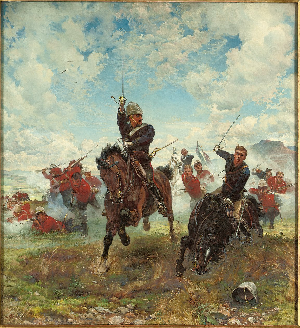 Floreat Etona!, 1882 von Lady Butler