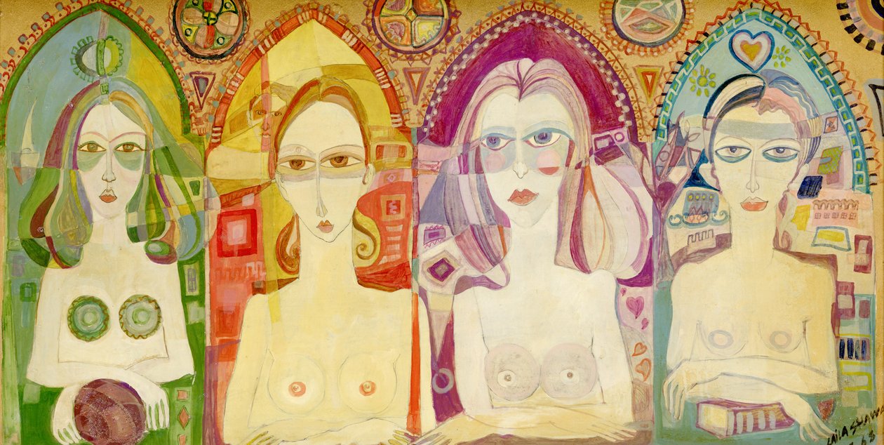 Ikone, 1970 von Laila Shawa