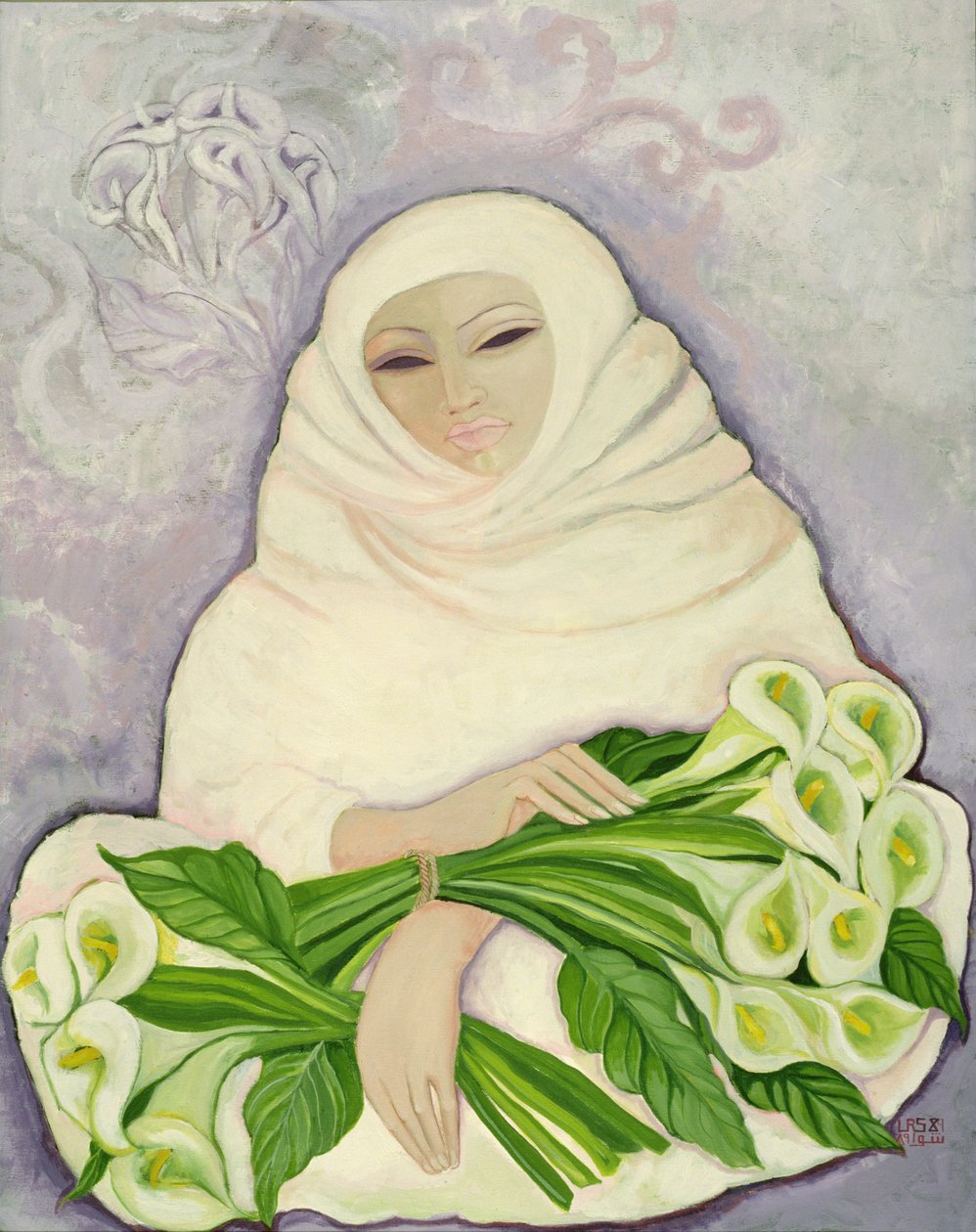 Die Lilienverkäuferin von Laila Shawa
