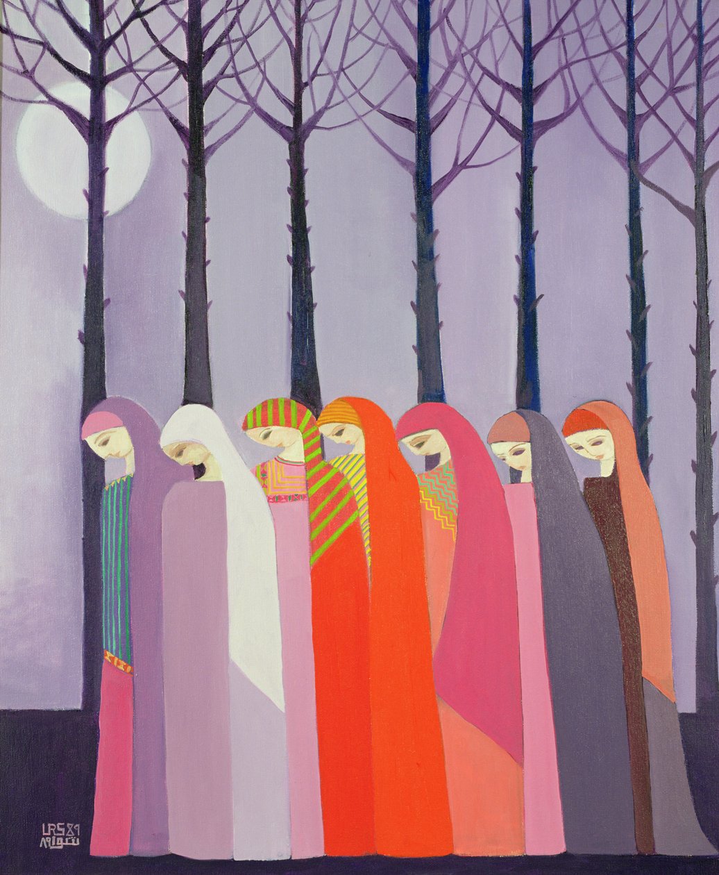 Spaziergang im Park von Laila Shawa