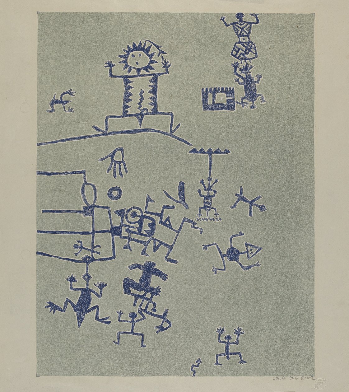 Petroglyphe - Zeichen von Lala Eve Rivol