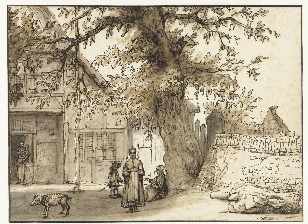 Gasthaus in Anrath von Lambert Doomer