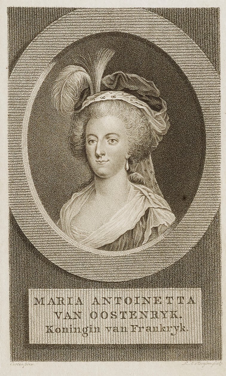 Marie Antoinette von Lambertus Antonius Claessens