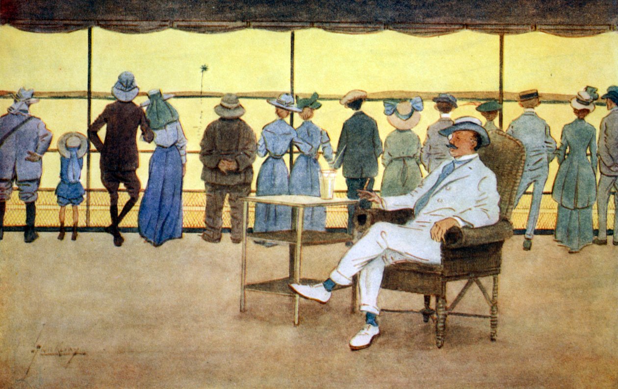 Sonnenanbeter, 1908 von Lance Thackeray