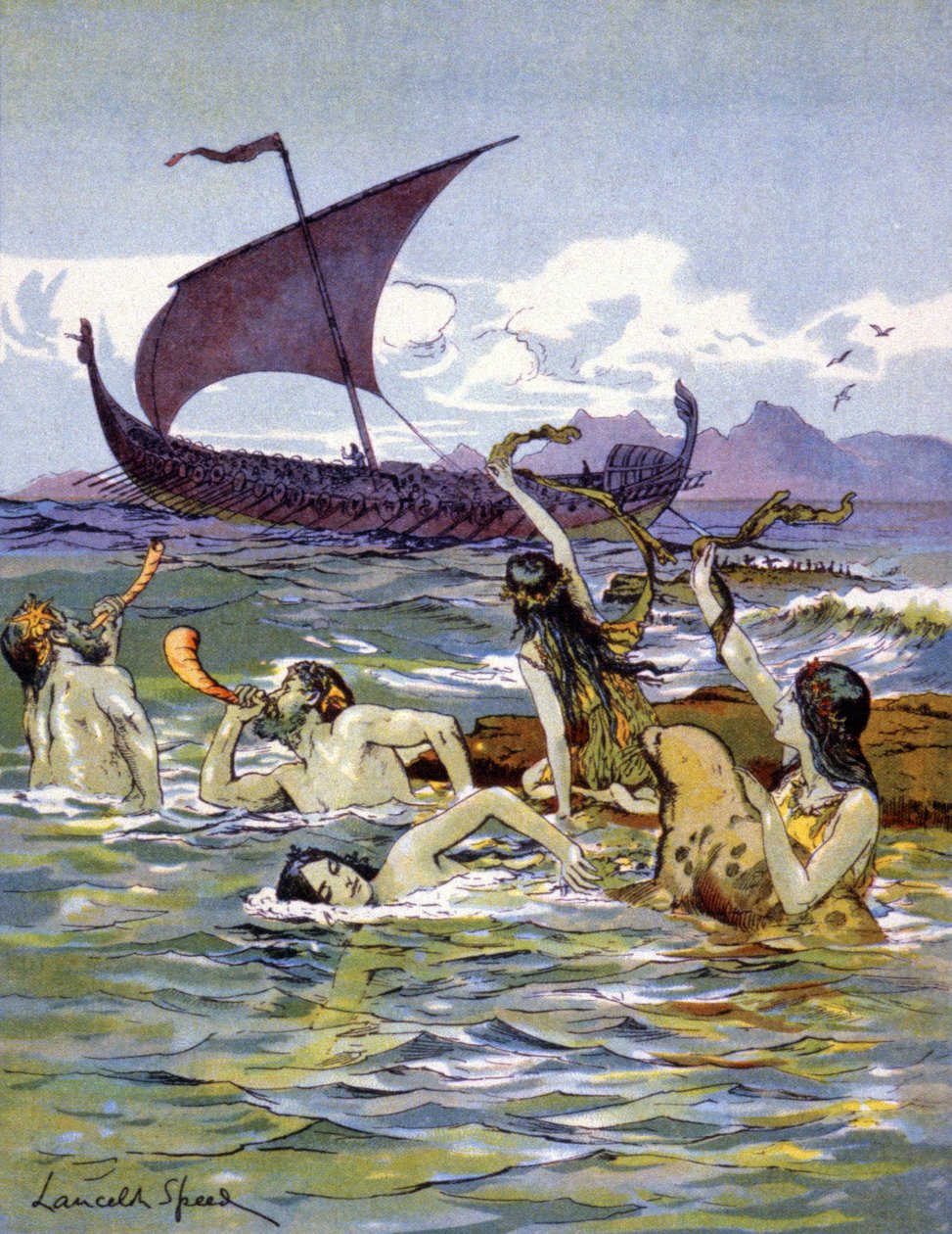 Jason und das Goldene Vlies, ca. 1900 (Illustration) von Lancelot Speed