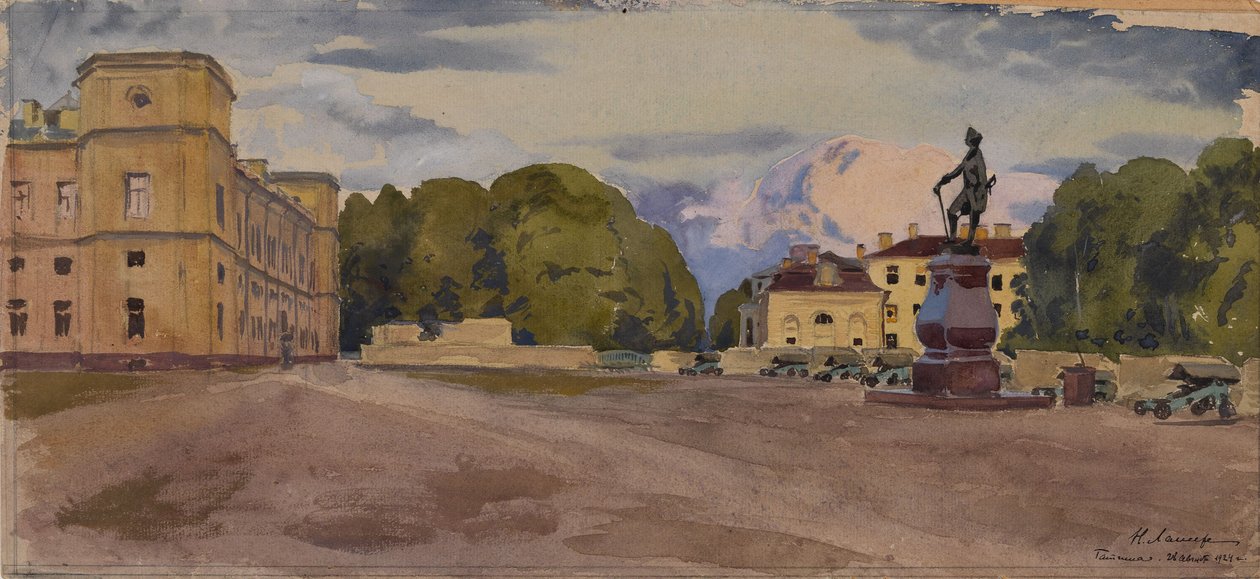 Gatschina-Palast, 1924 von Lanceray