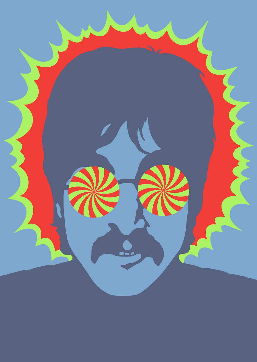 Lennon - Kaleidoskop-Augen, 1967 von Larry Smart