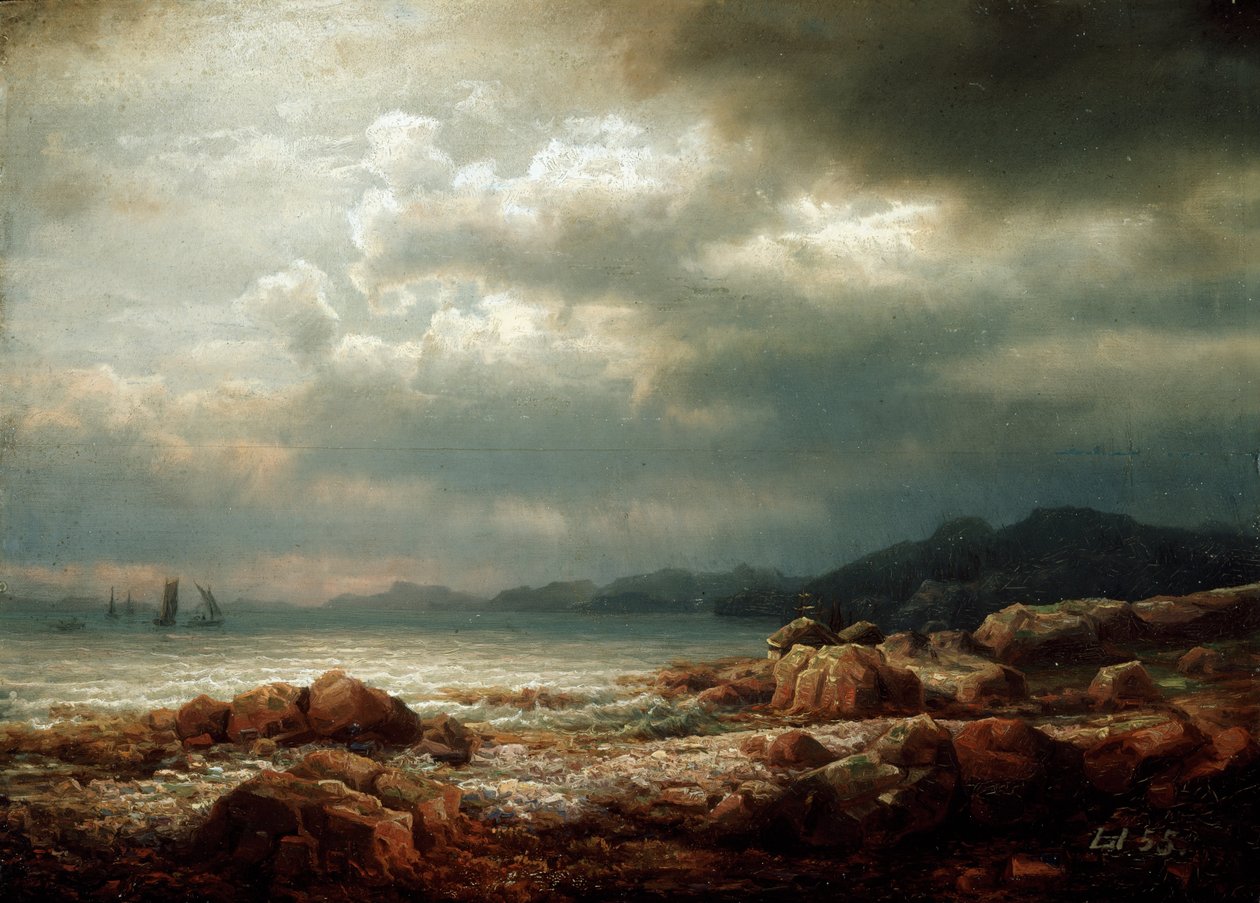Küstenlandschaft von Lars Hertervig