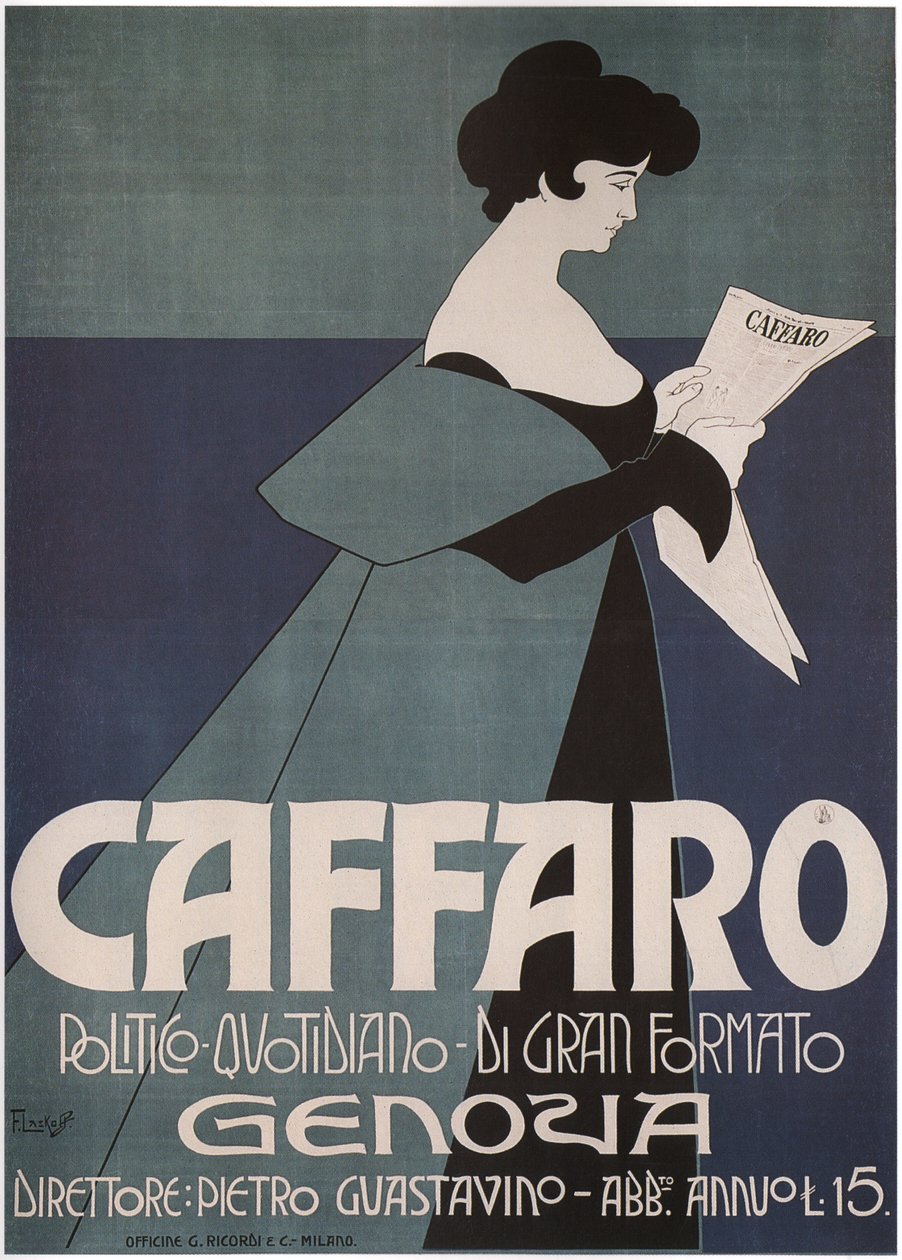 Caffaro Genua Zeitung von Laskowski