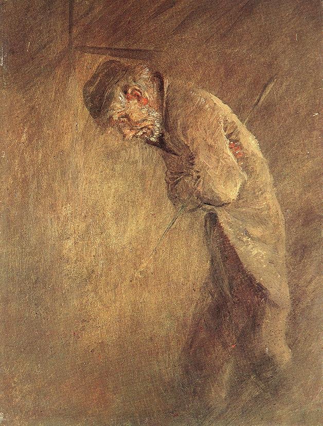 Alter Landstreicher von Laszlo Mednyanszky