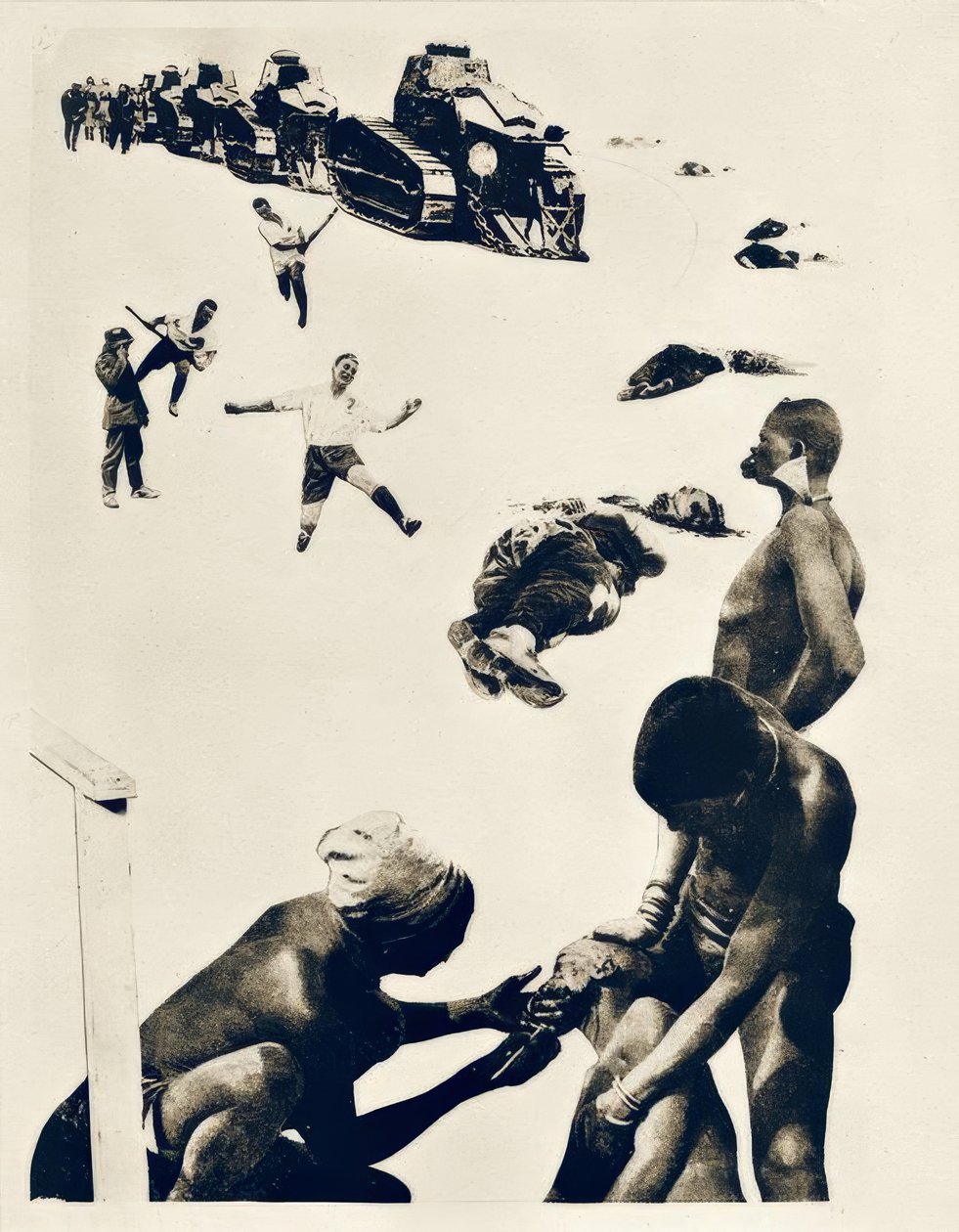 Militarismus von Laszlo Moholy Nagy