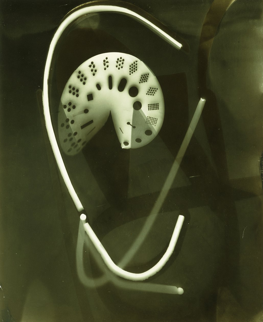 Fotogramm von Laszlo Moholy Nagy
