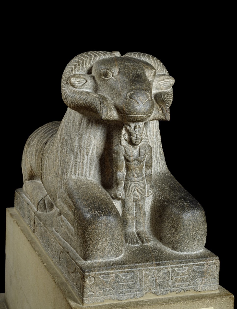Statue des Widders von Amun, ca. 680 v. Chr. von Late Period Egyptian