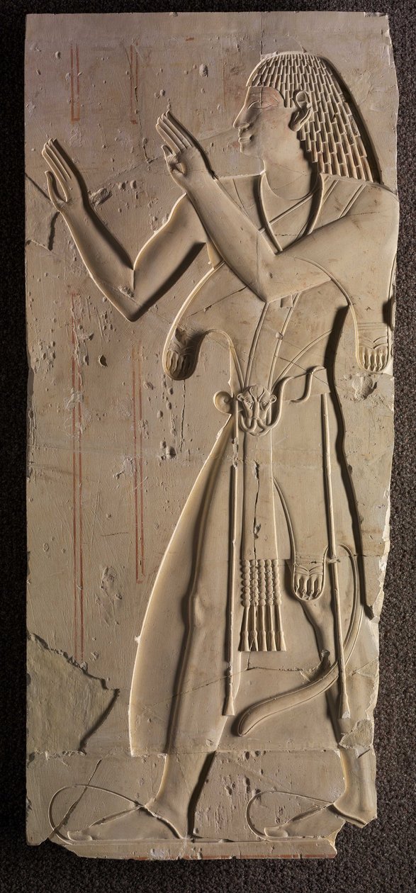 Mentuemhat in kirchlicher Kleidung von Late Period Egyptian